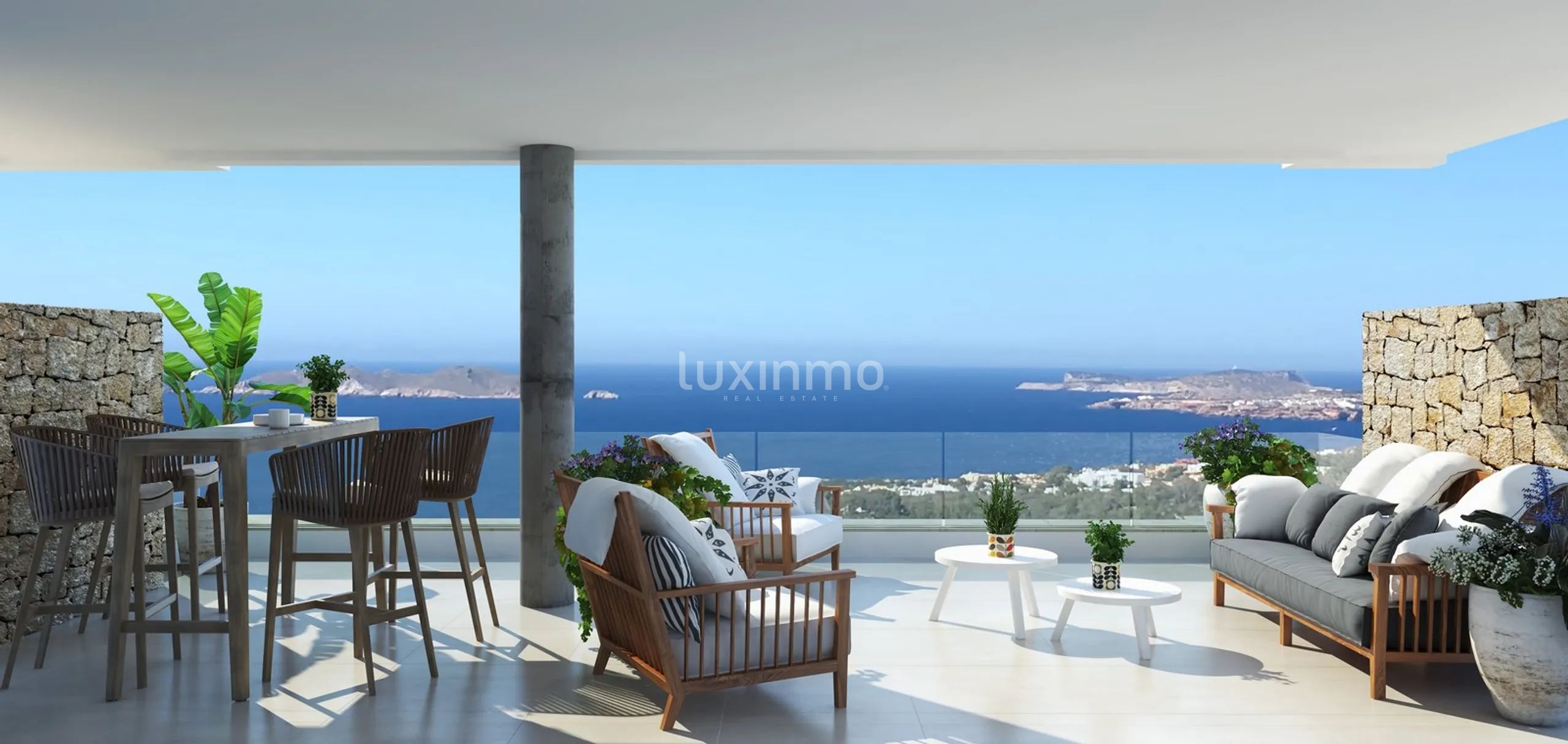 Estudio dúplex con amplias terrazas en Cala Vadella 64 Ibiza — photo 6
