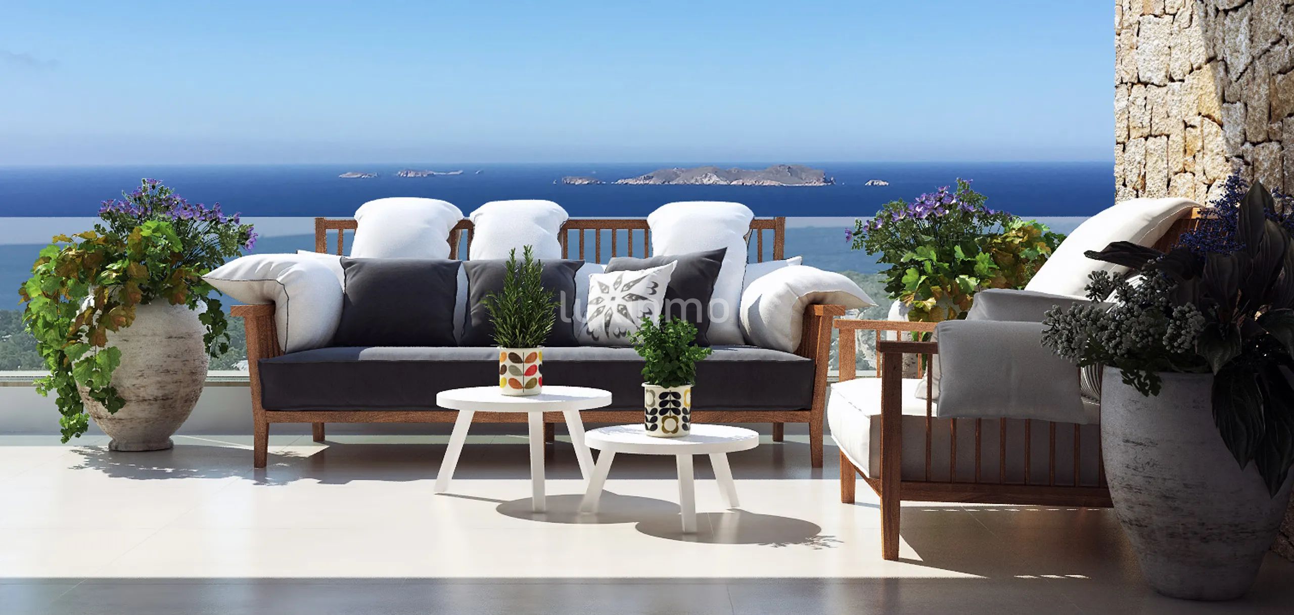 Estudio dúplex con amplias terrazas en Cala Vadella 64 Ibiza — photo 9