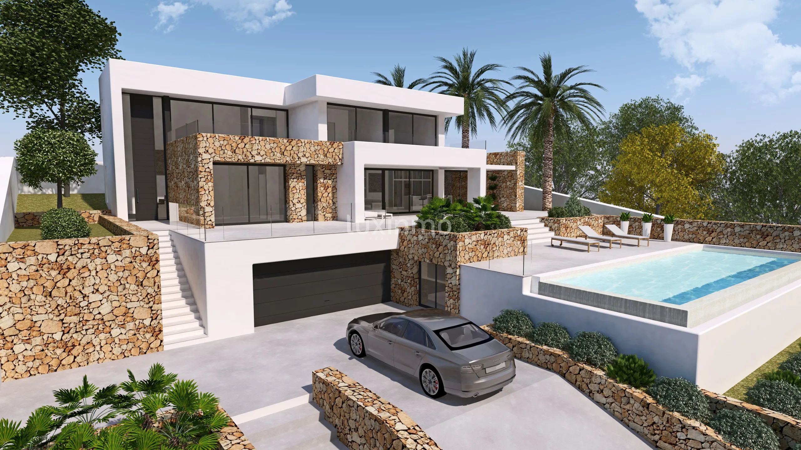 Na sprzedaż przestronna i nowoczesna nowo wybudowana willa w Moraira — photo 2