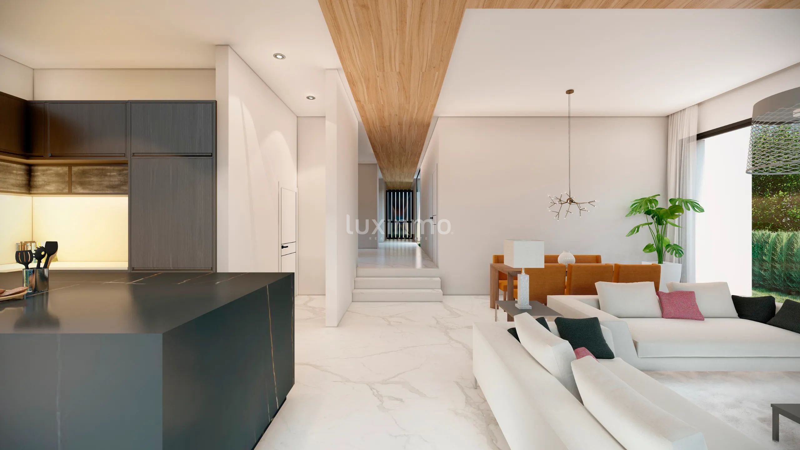 Till salu ny Villa med panoramautsikt över havet i Puerta de Hierro — photo 12