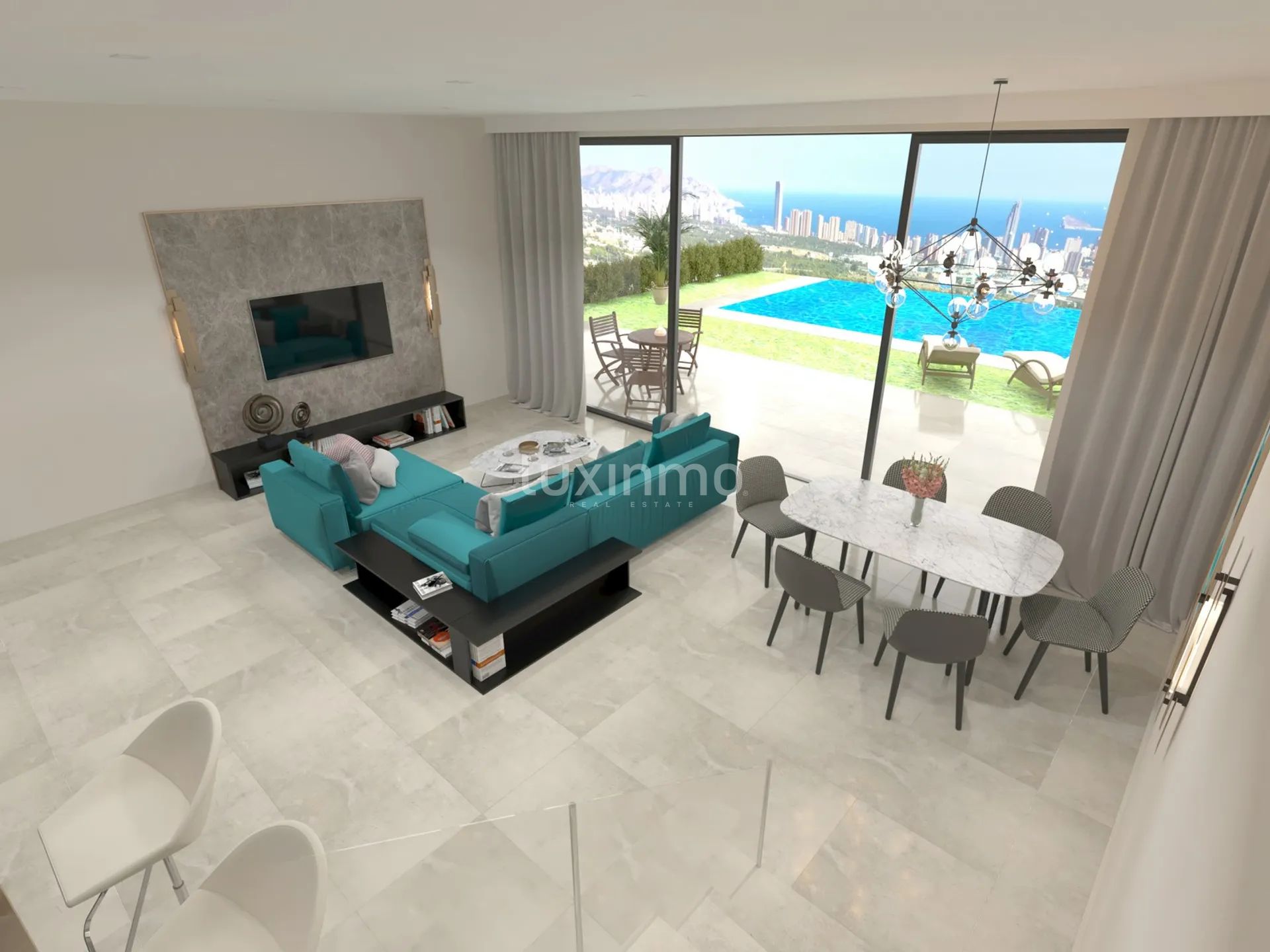 Herenhuis met uitzicht op zee in Balcon de Finestrat — photo 12