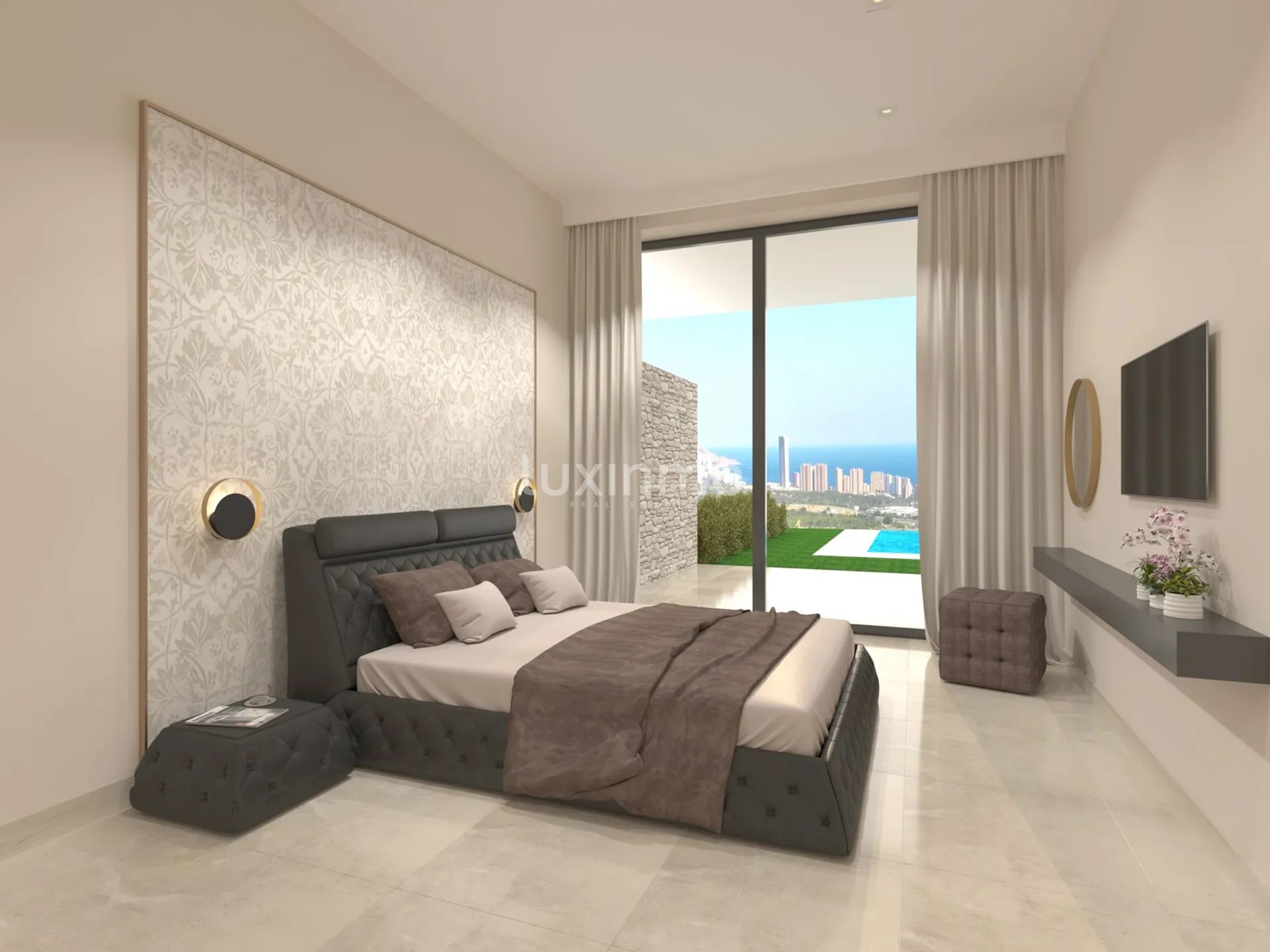 Herenhuis met uitzicht op zee in Balcon de Finestrat — photo 14