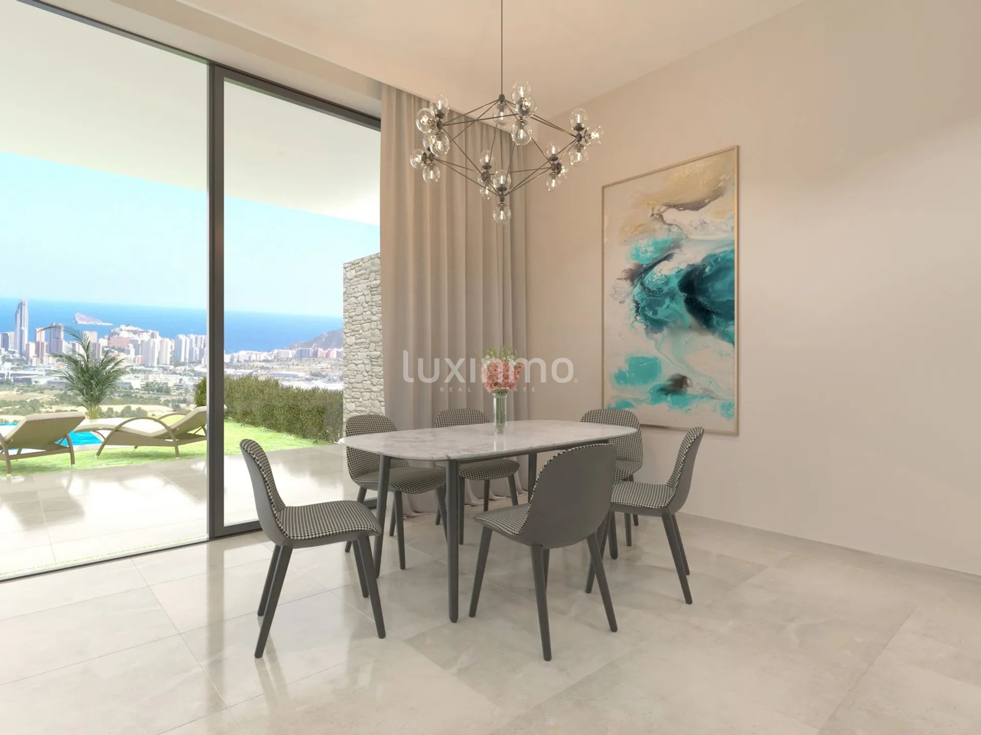 Herenhuis met uitzicht op zee in Balcon de Finestrat — photo 10