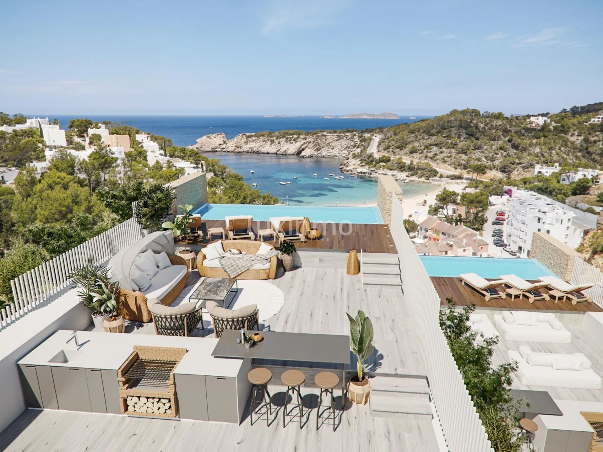 Modern penthouse in Ibiza met uitzicht op zee — photo 11