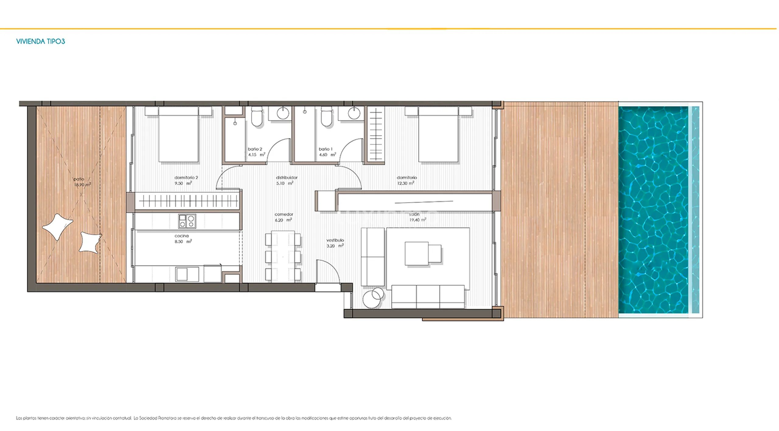 Apartamentos de lujo con vistas al mar y piscina privada en Ibiza — photo 9