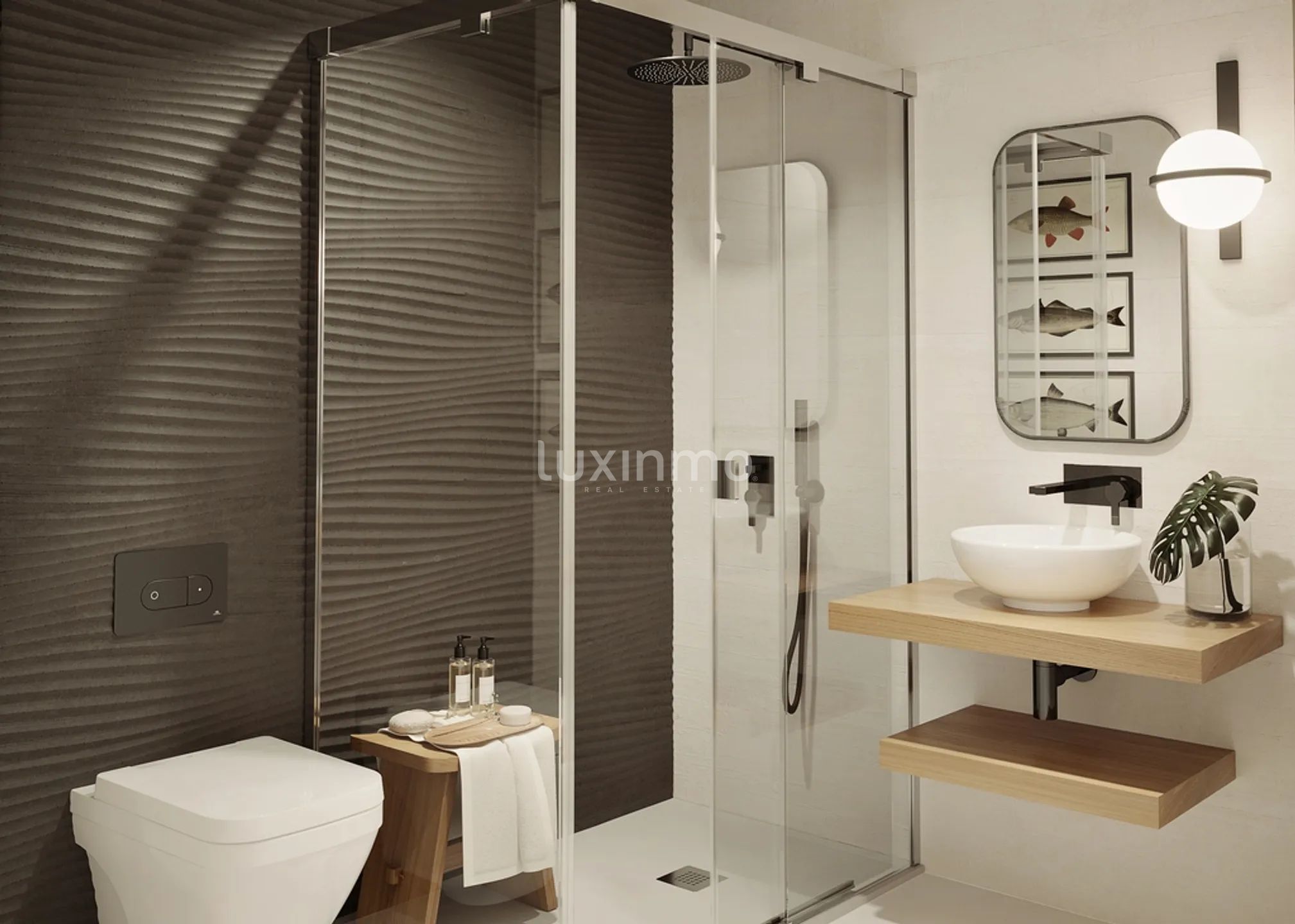 Apartamentos de lujo con vistas al mar y piscina privada en Ibiza — photo 14