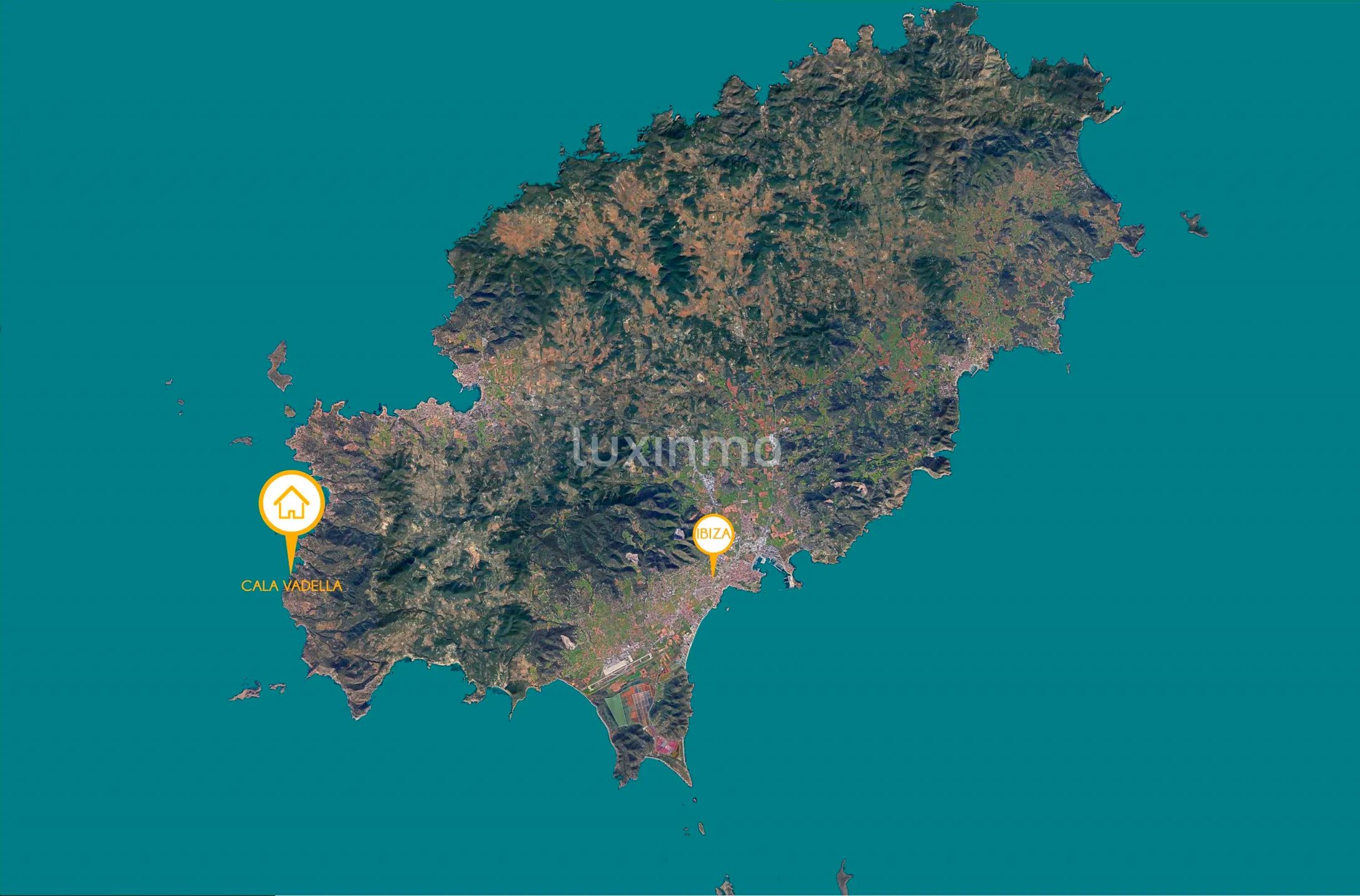 Apartamentos de lujo con vistas al mar y piscina privada en Ibiza — photo 8