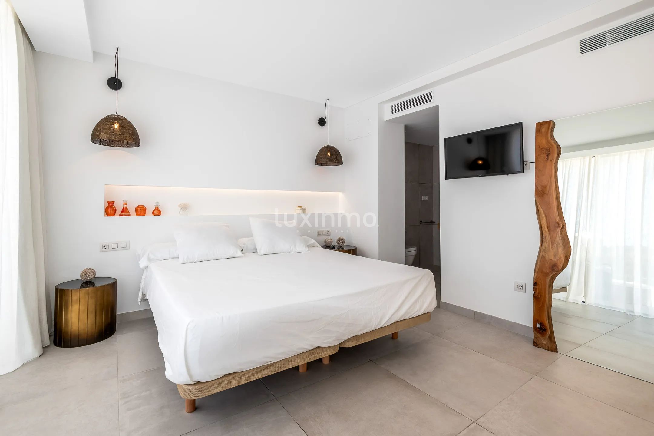 Toppleilighet i to etasjer med havutsikt til salgs i Cala Vadella — photo 12