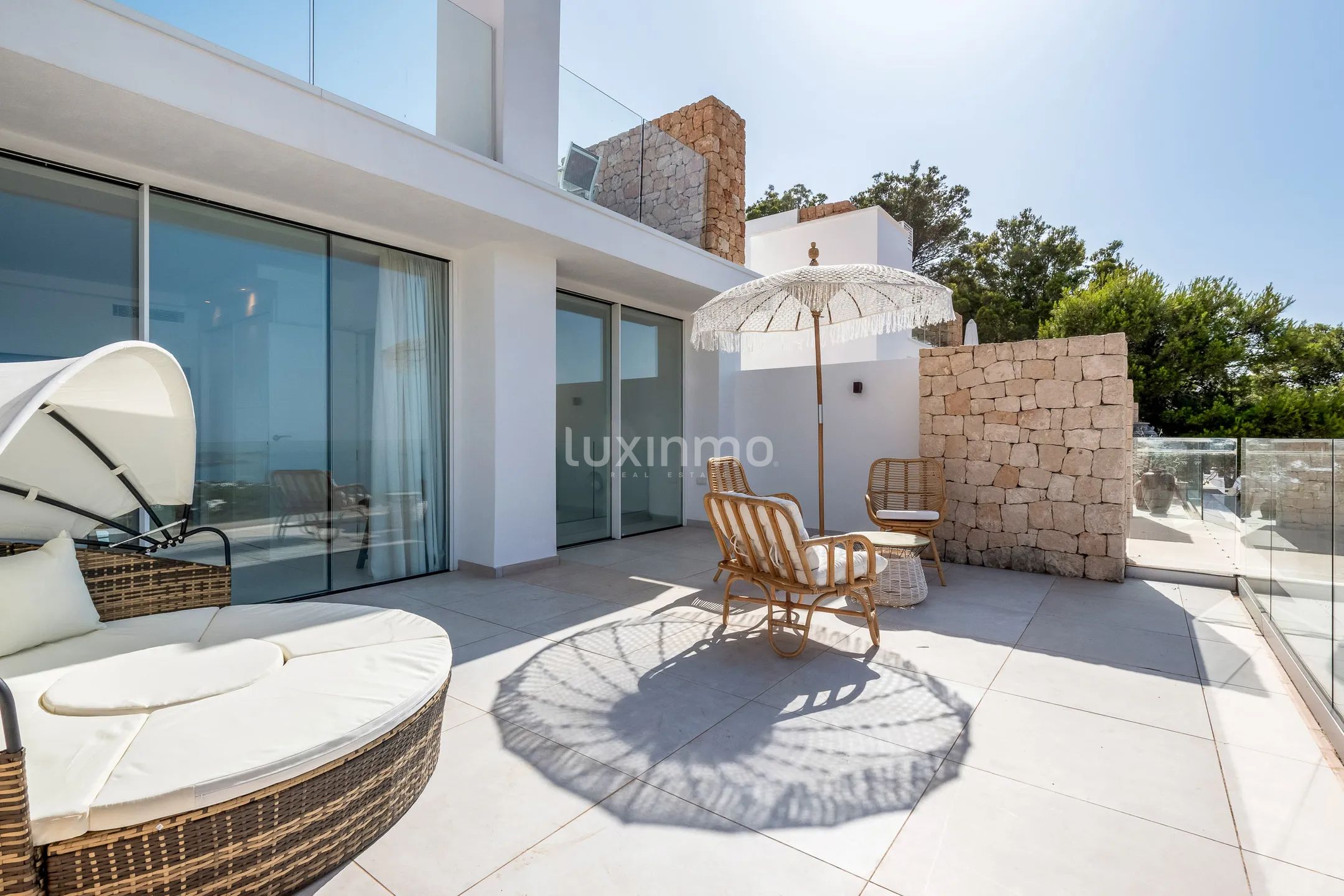 Toppleilighet i to etasjer med havutsikt til salgs i Cala Vadella — photo 16