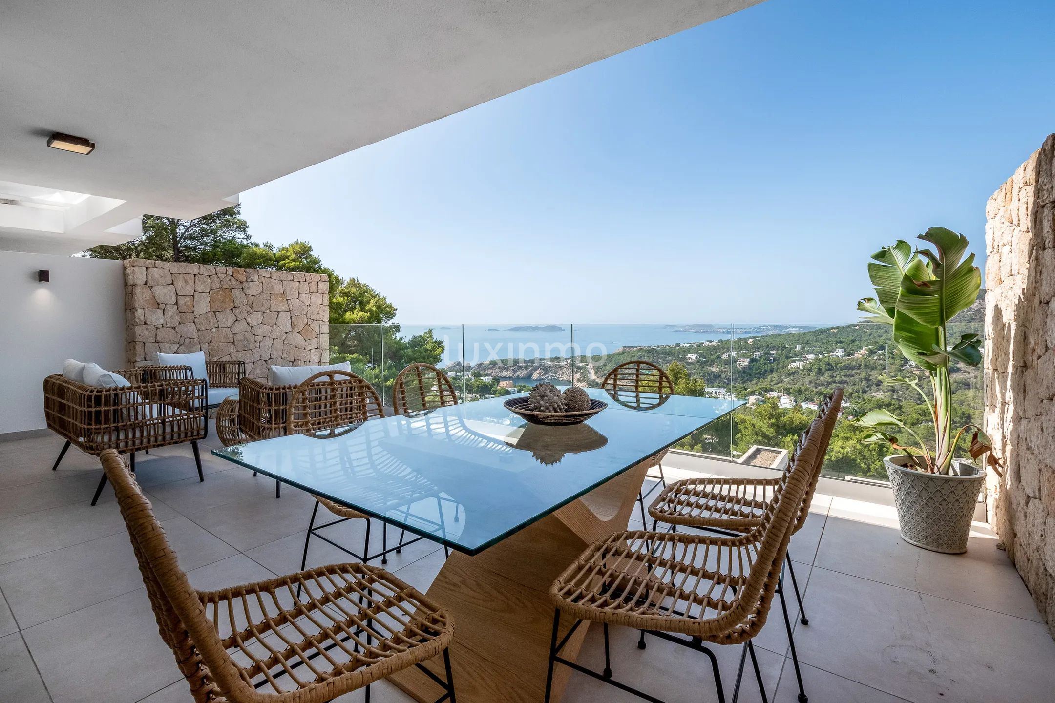 Toppleilighet i to etasjer med havutsikt til salgs i Cala Vadella — photo 9