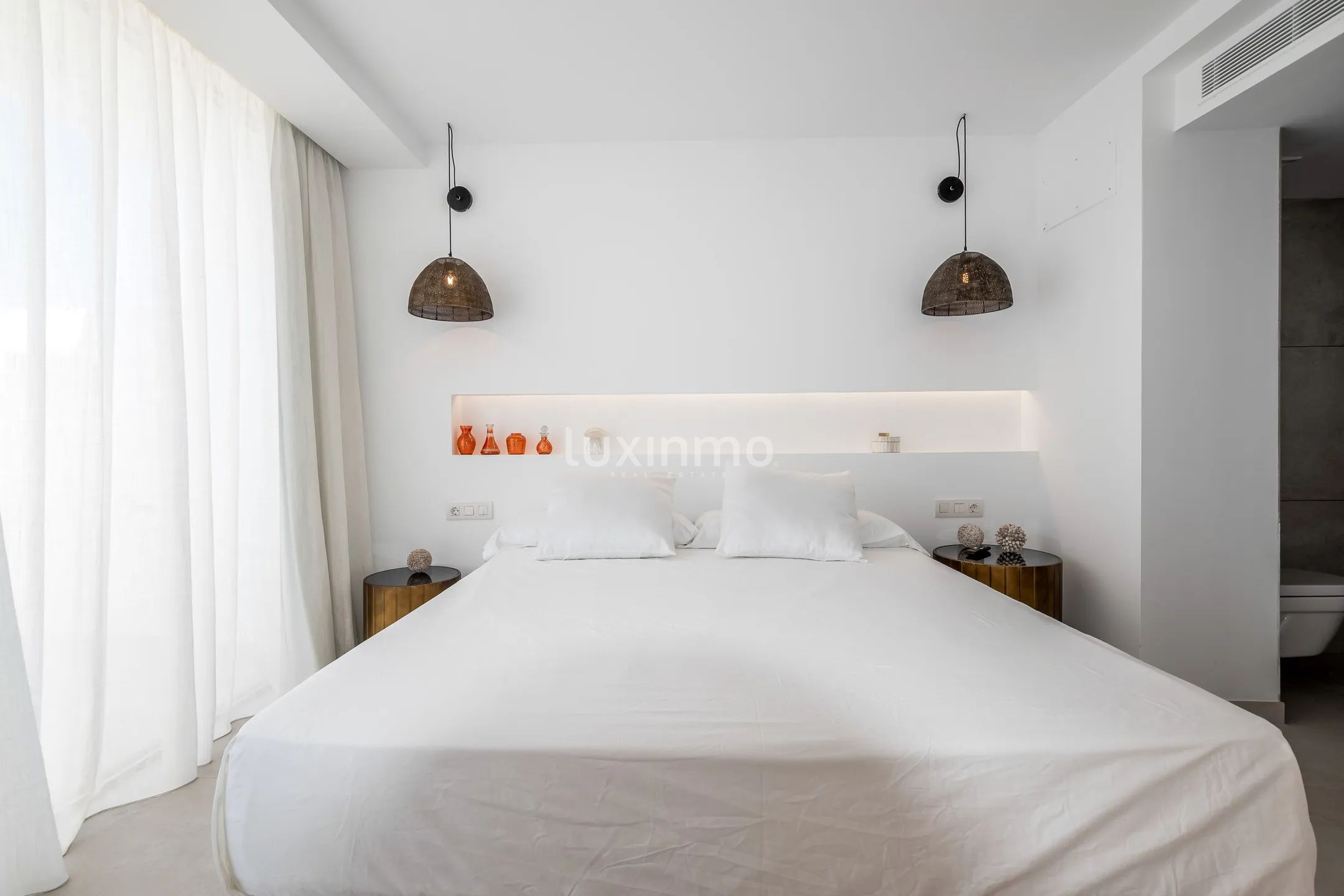 Toppleilighet i to etasjer med havutsikt til salgs i Cala Vadella — photo 13