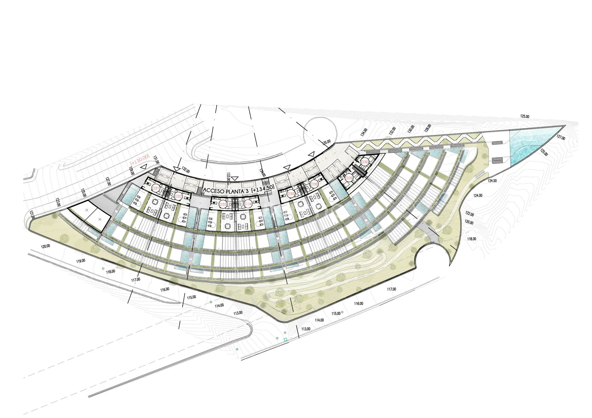 Современная квартира в Кальпе с террасой и гаражом — photo 25