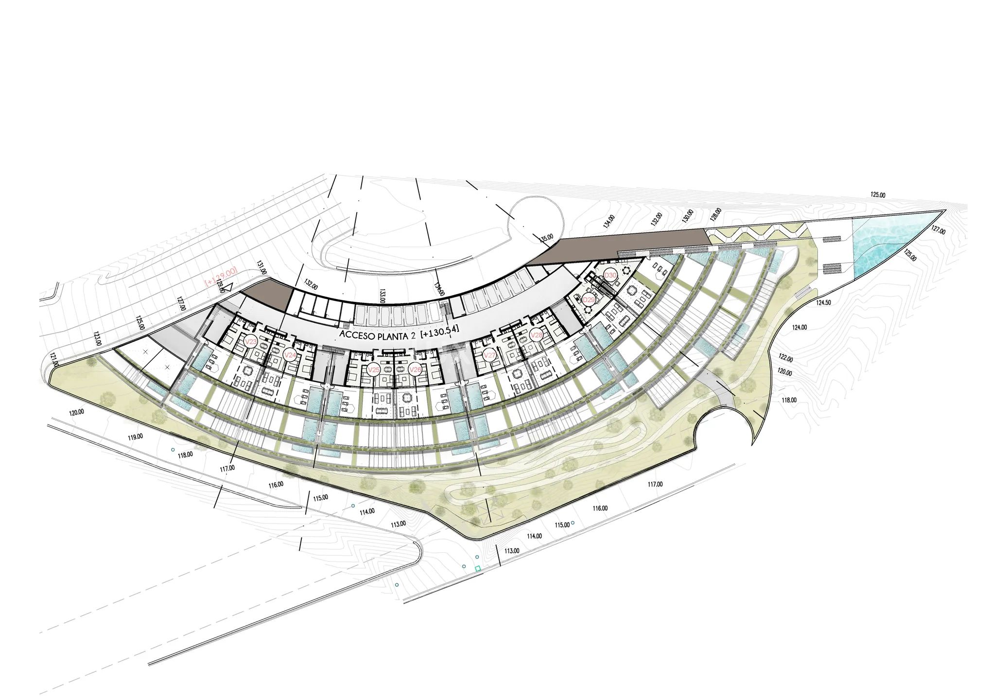 Современная квартира в Кальпе с террасой и гаражом — photo 24