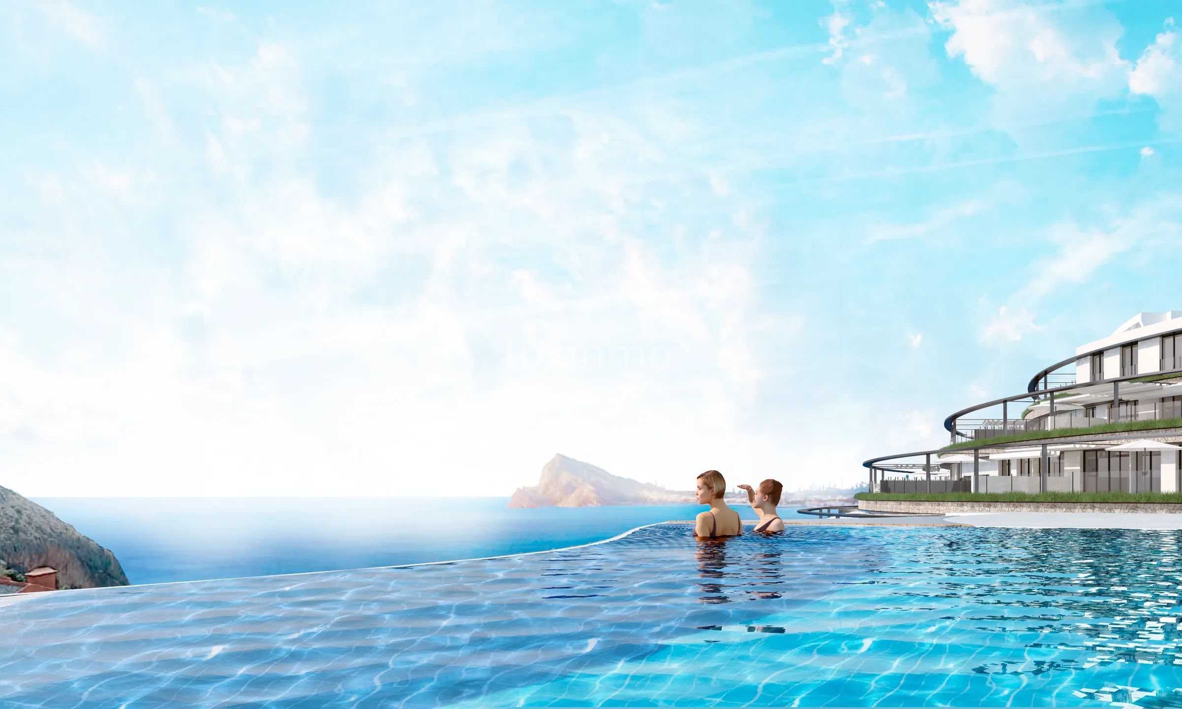 Современная квартира в Кальпе с террасой и гаражом — photo 13