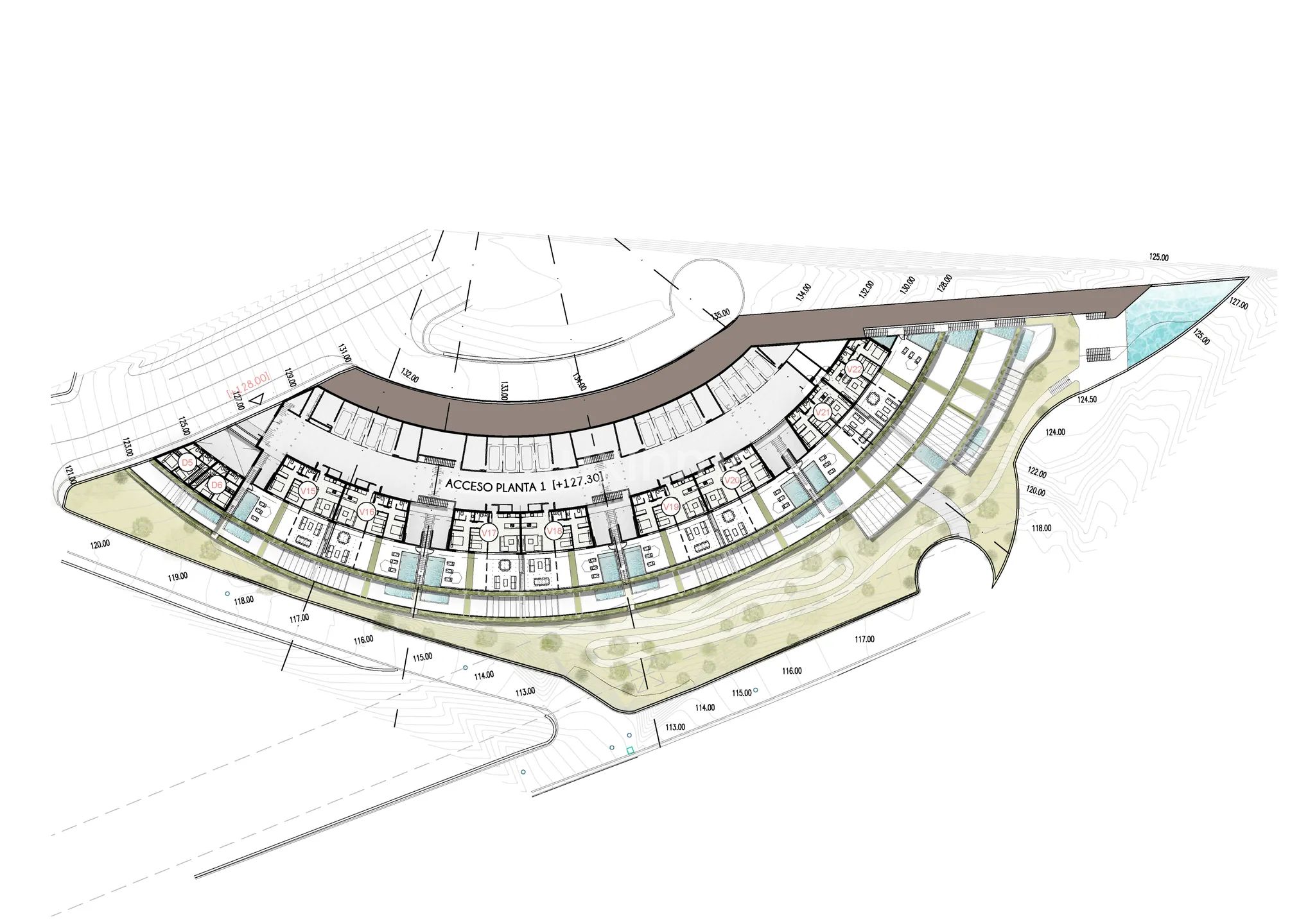 Современная квартира в Кальпе с террасой и гаражом — photo 23