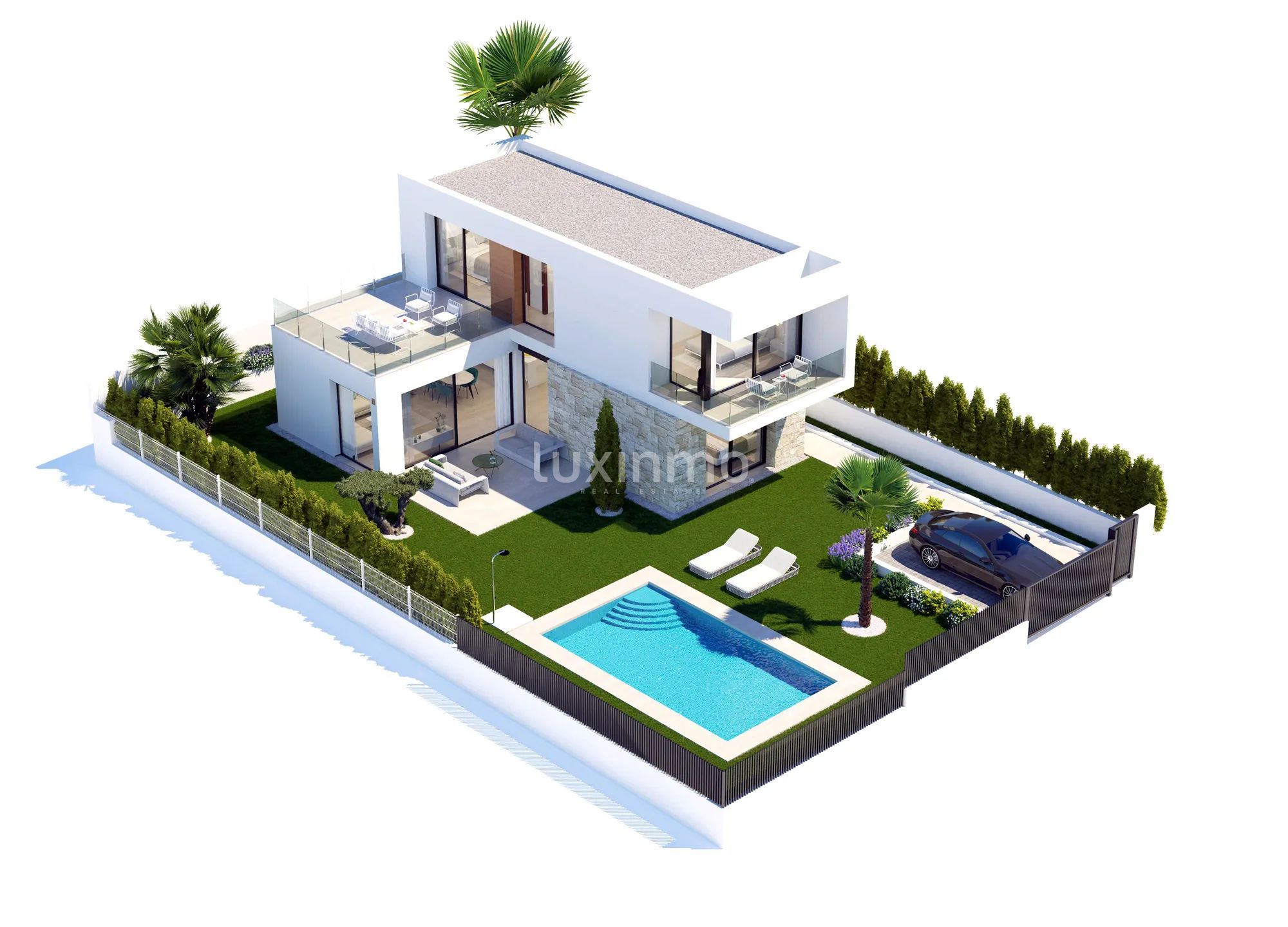 Modern Villa in Sierra Cortina Urbanization — photo 14