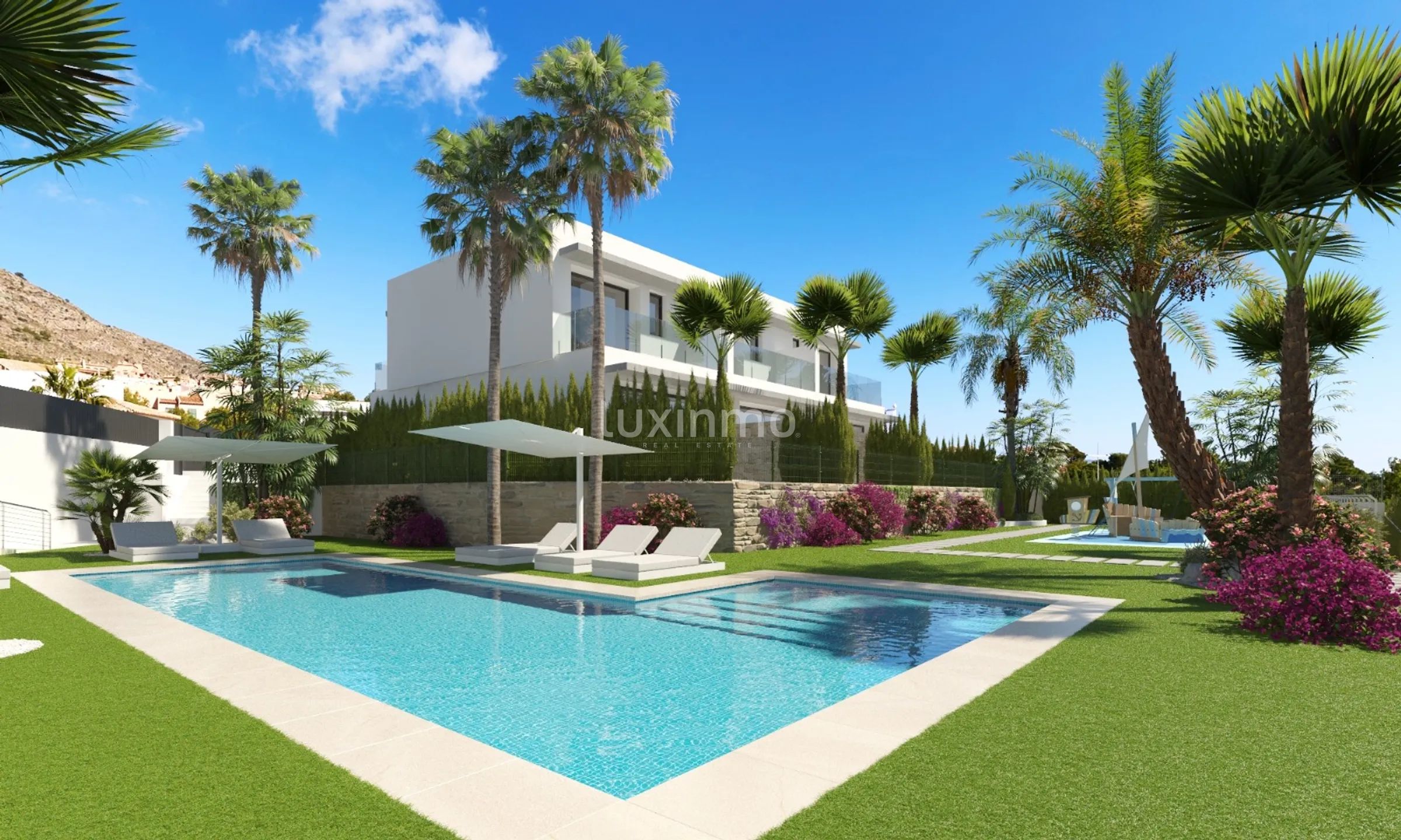 New development in Sierra Cortina Urbanization, Finestrat, Costa Blanca — photo 1