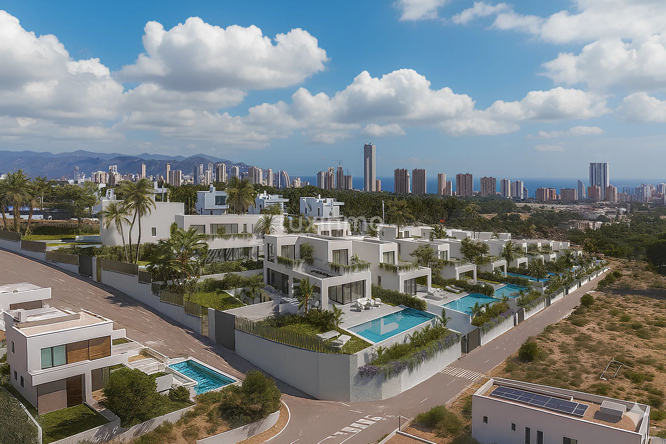 Modern Townhouse in Sierra Cortina Urbanization — photo 1