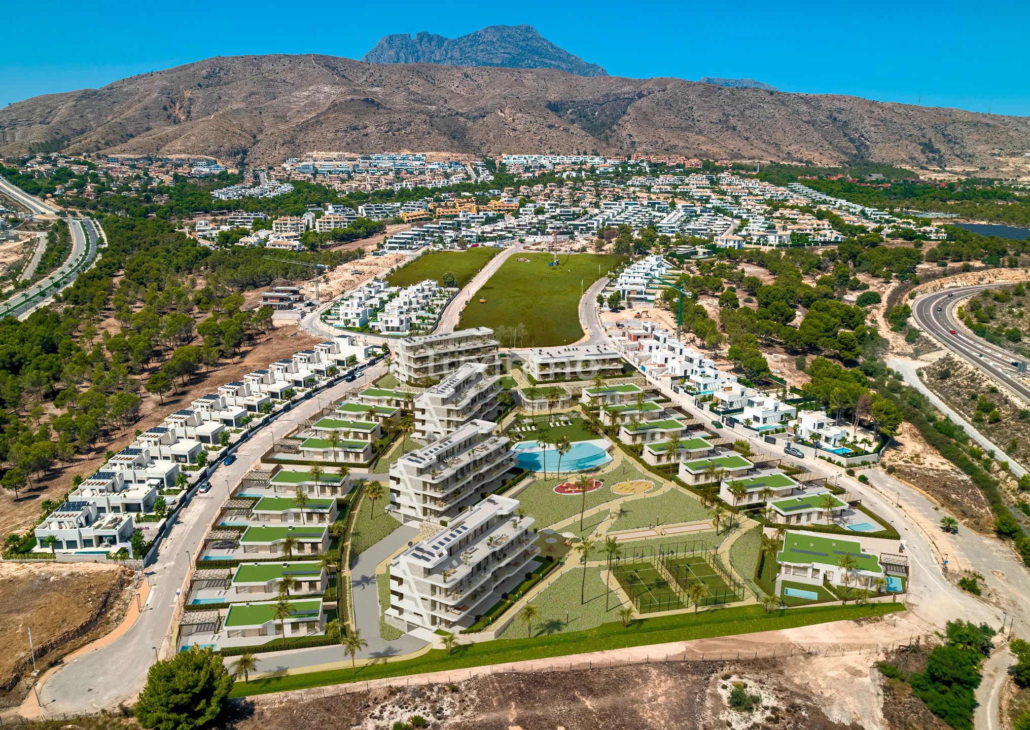 New development in Sierra Cortina Urbanization, Finestrat, Costa Blanca — photo 26
