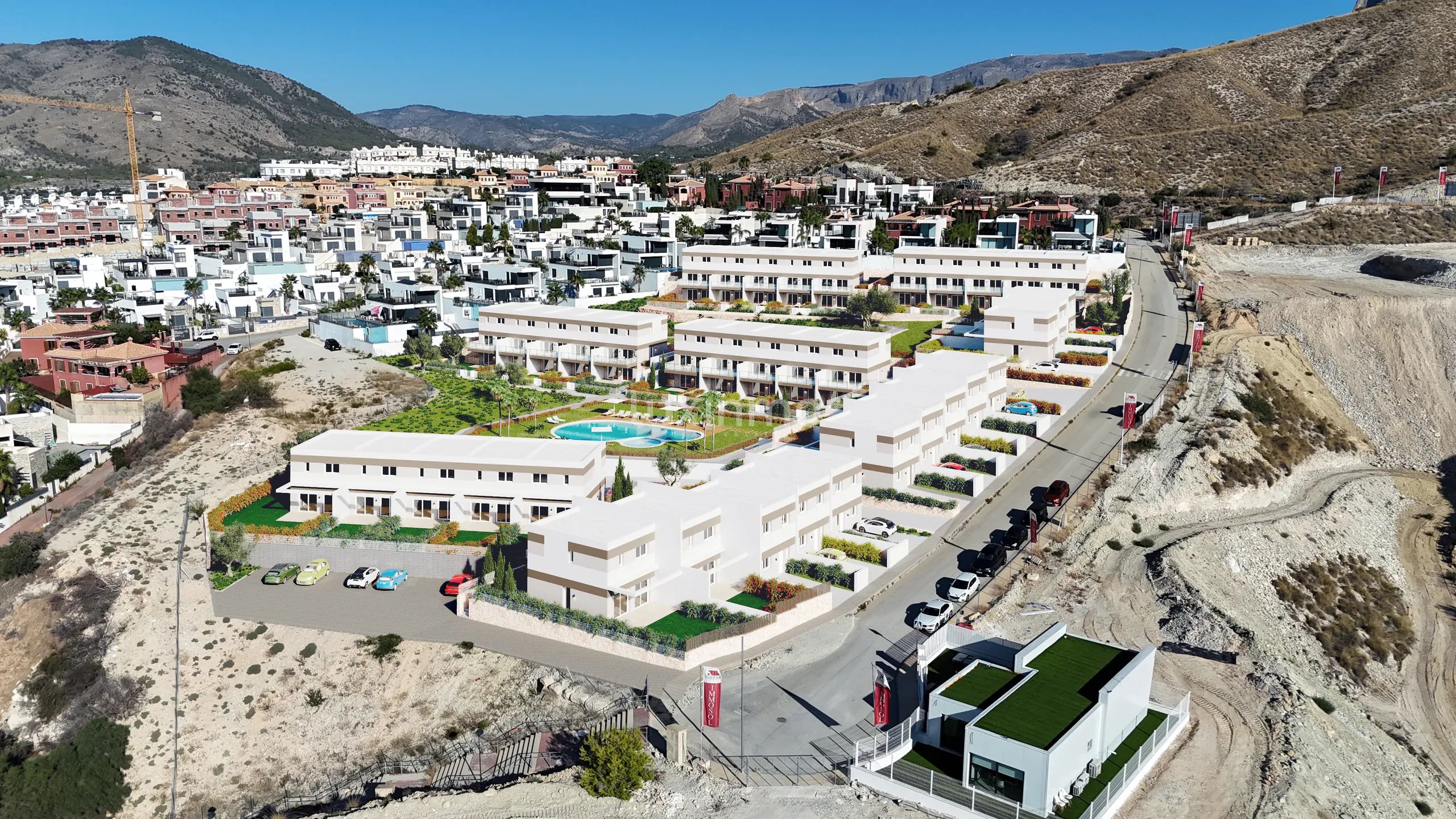 Modern terraced house in Finestrat, Alicante — photo 15