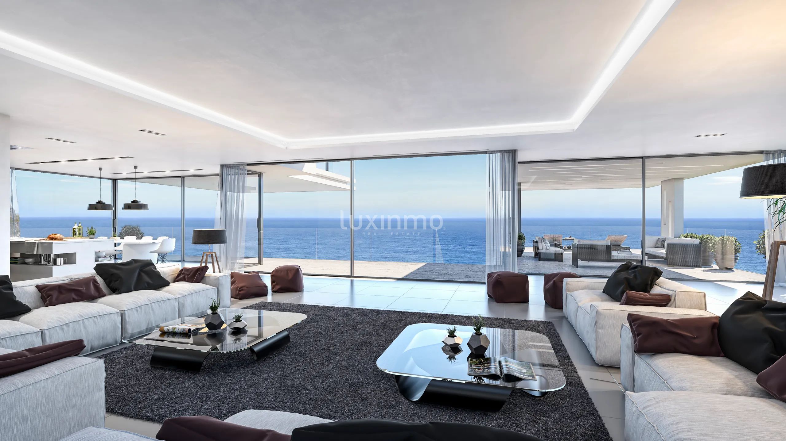 New project of luxury villa in first sea line for sale in Granadella, Javea — photo 3