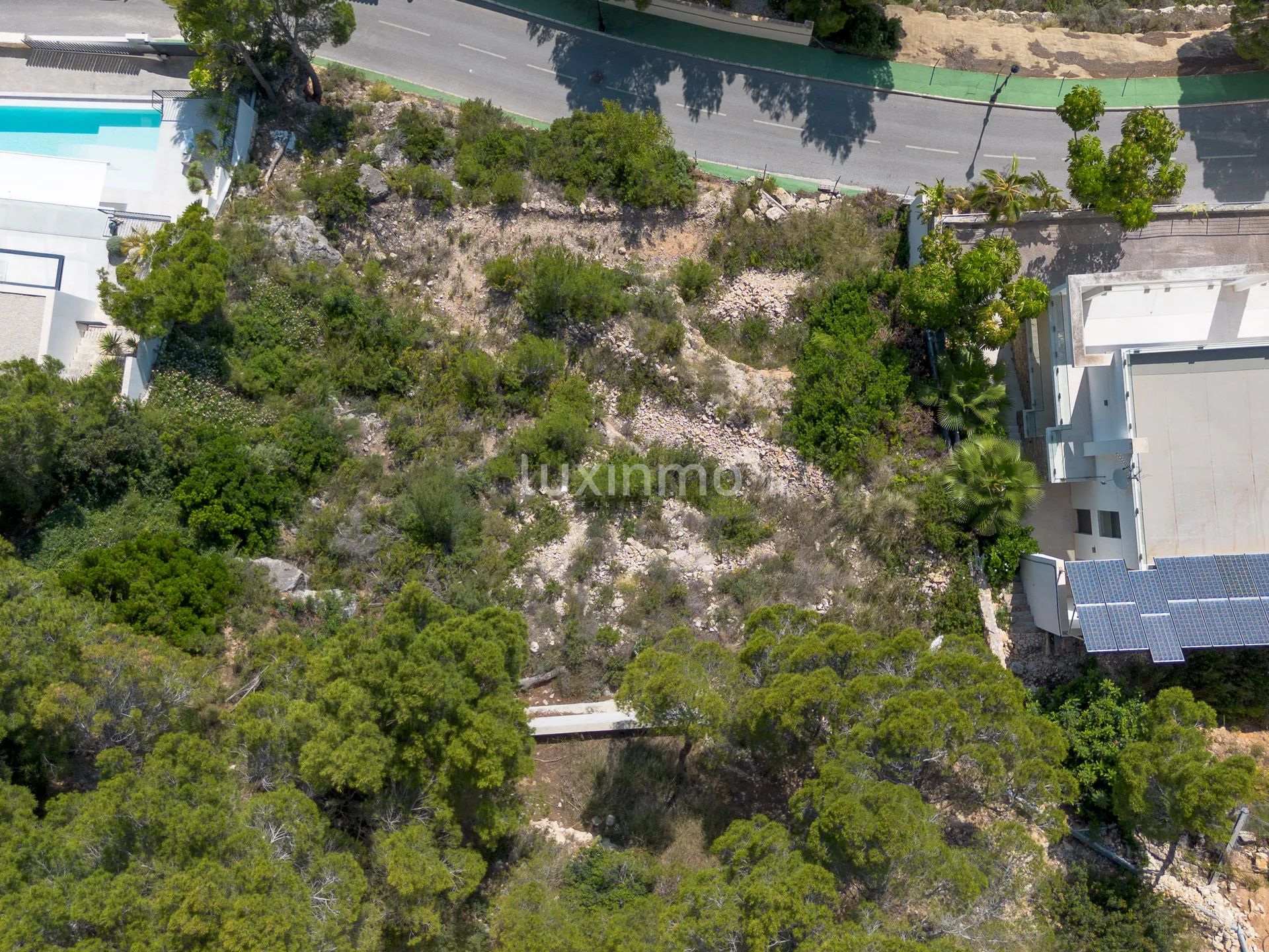 Tomt till salu i den lyxiga urbanisationen Altea Hills