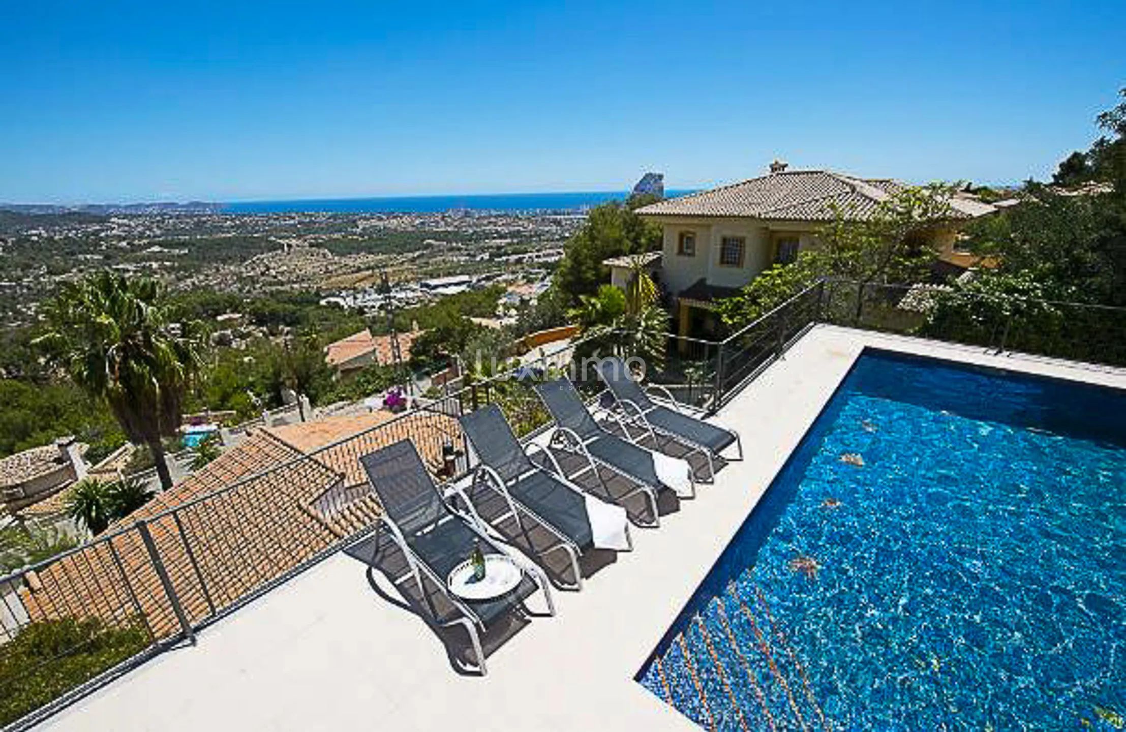 Atemberaubendes koloniales Einfamilienhaus mit Meerblick in Calpe — photo 43