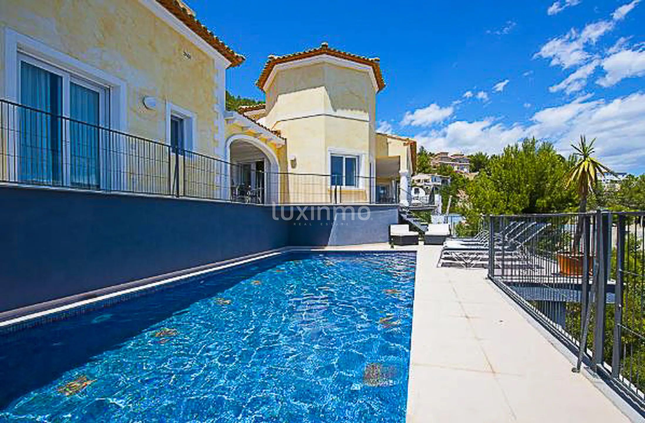 Atemberaubendes koloniales Einfamilienhaus mit Meerblick in Calpe — photo 42