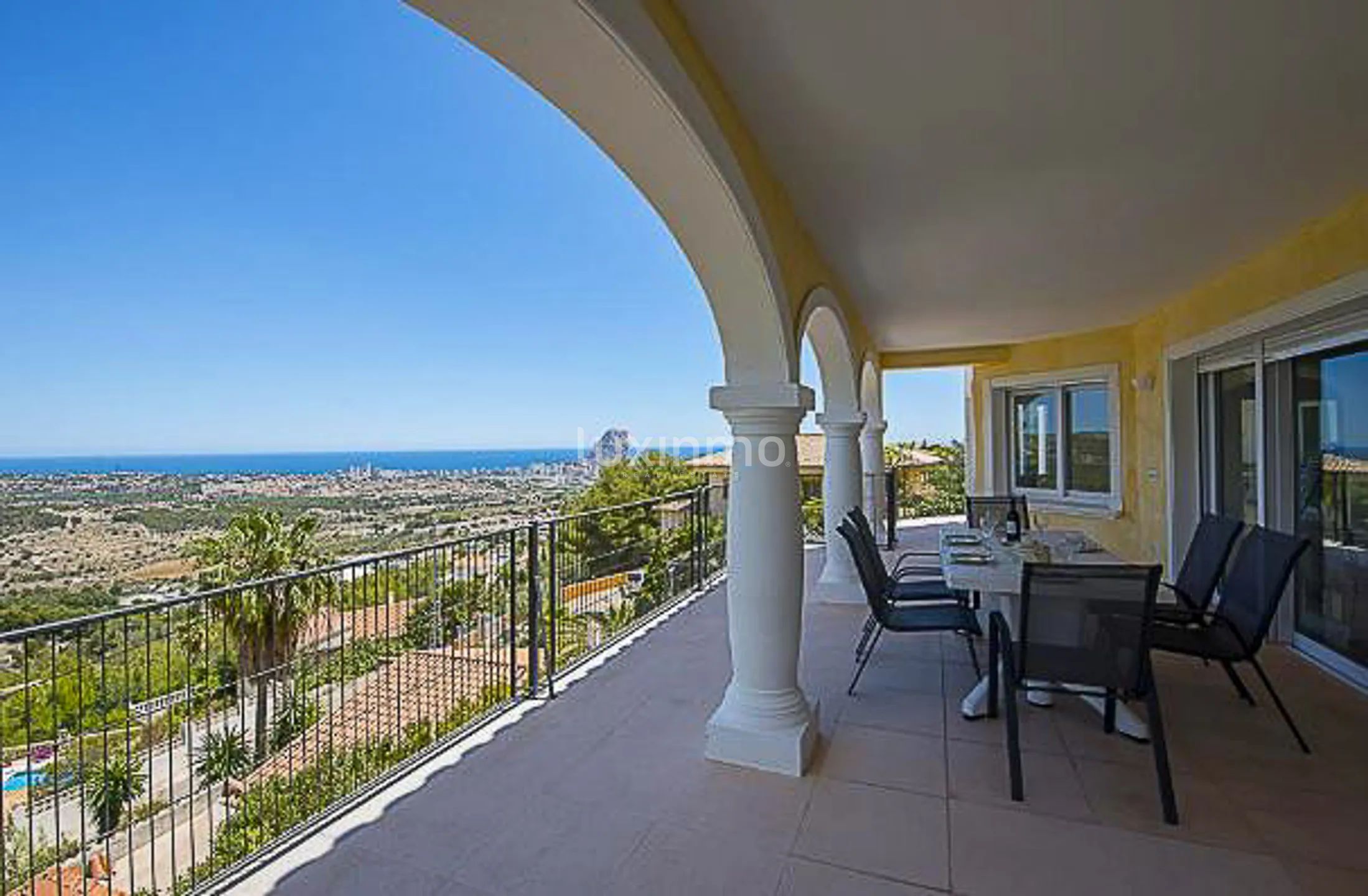 Atemberaubendes koloniales Einfamilienhaus mit Meerblick in Calpe — photo 2