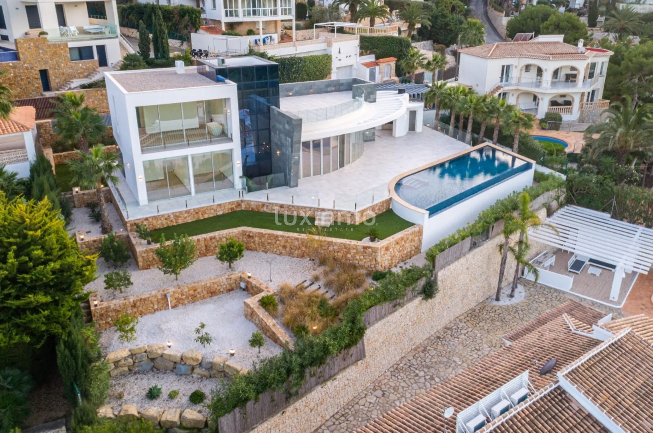 Ny moderne stil villa med utsikt over Portixol i Javea — photo 2