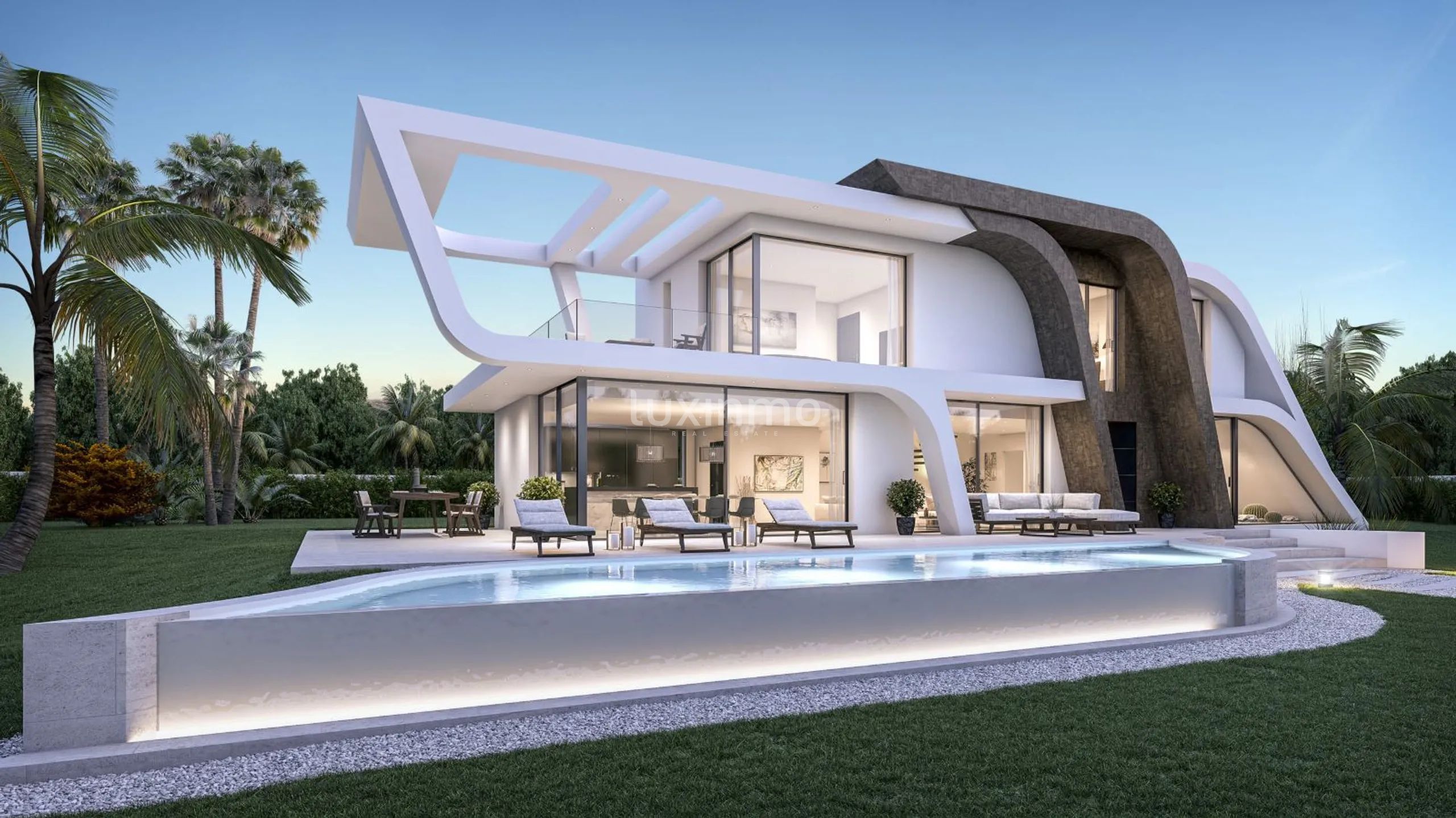 Dröm Villa projekt med panoramautsikt till salu i Javea — photo 1