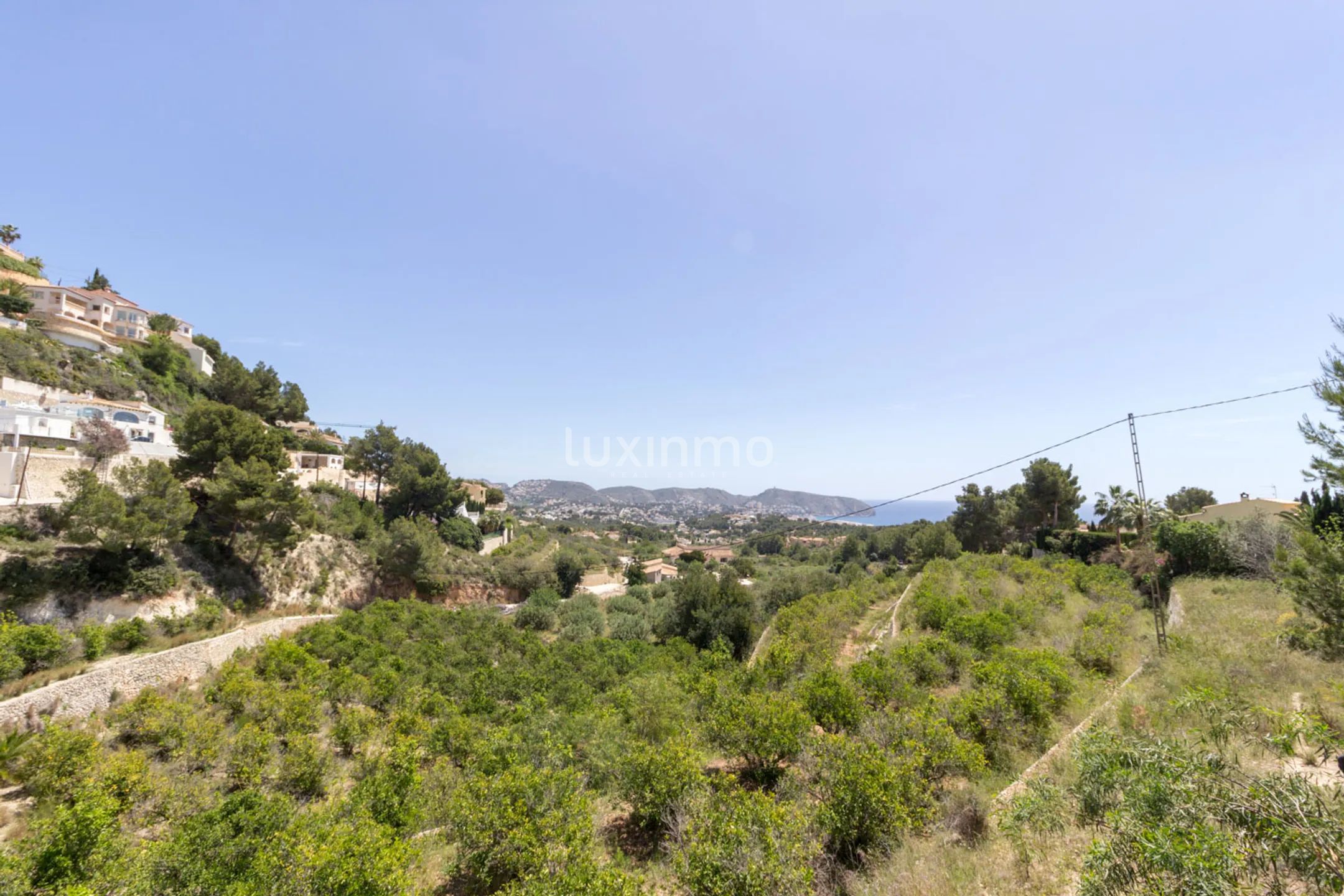 Urban plot with sea view for sale in Benimeit Moraira — photo 4